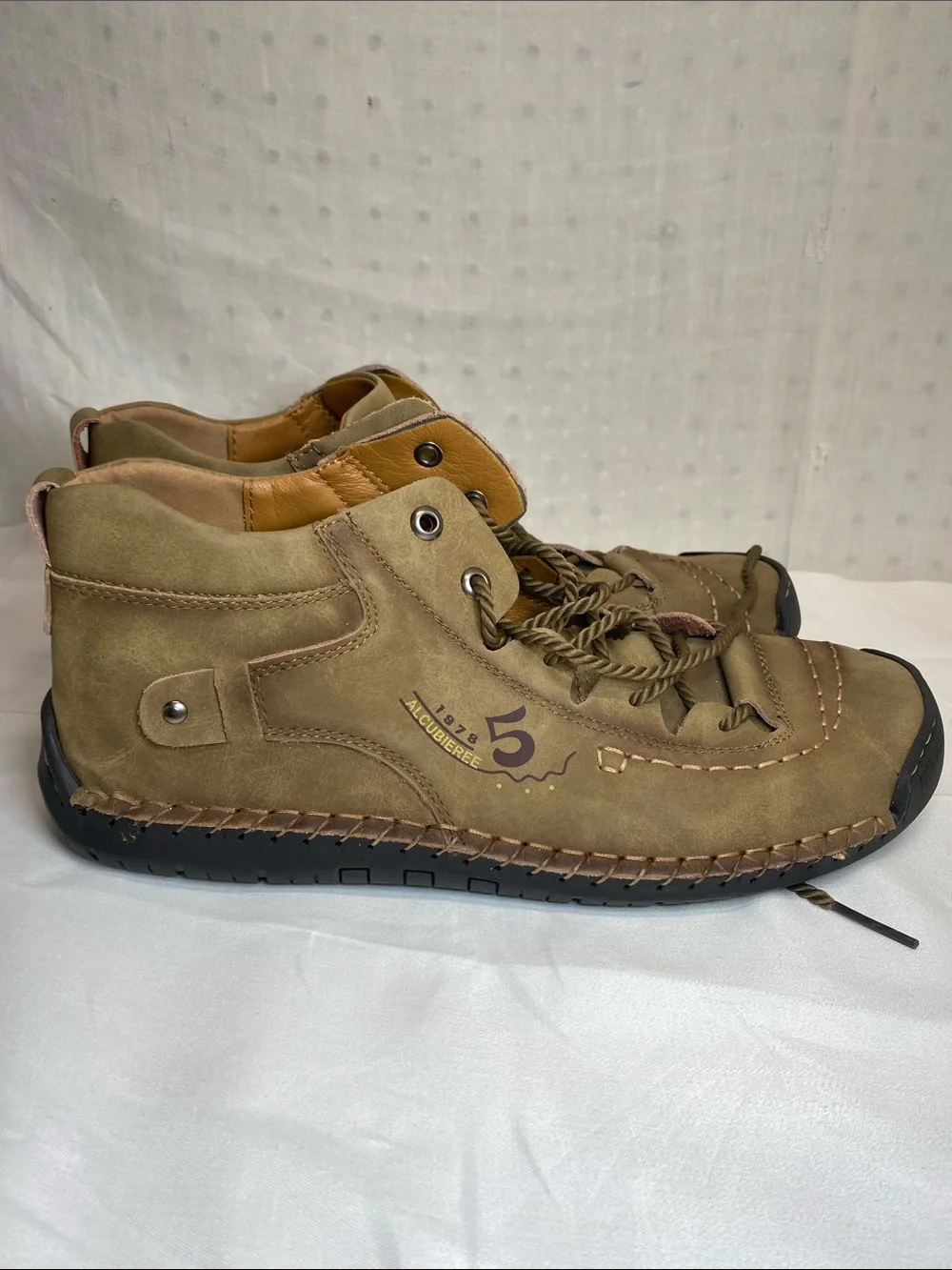 Alcubieree 5 Men's Lace Up Chukka Shoes Size 47 Approx US Size 13